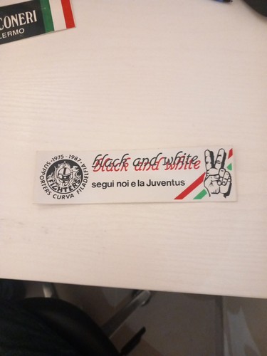 Adesivo ultras juventus - adesivo,
