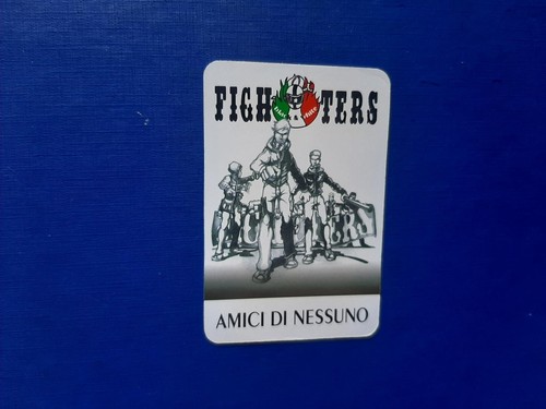 Fighters juventus tessera card - fighters,
