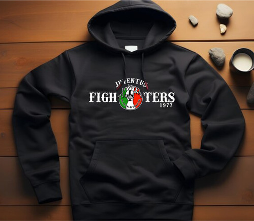 Felpa cappuccio fighters curva - felpa,
